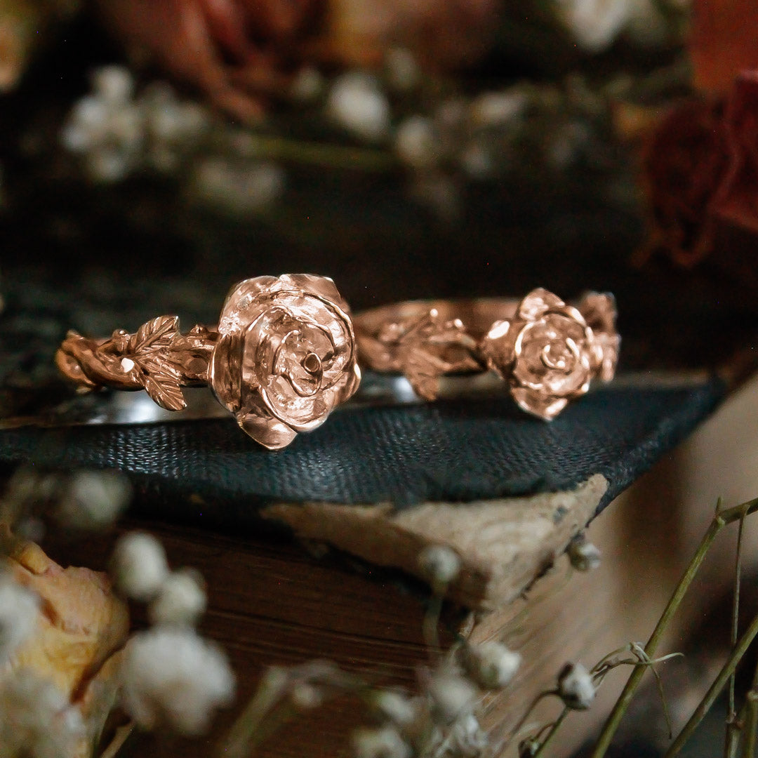 Anillo Rosa pequeña Rose Gold