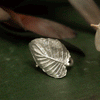 Anillo hoja de Ulmo